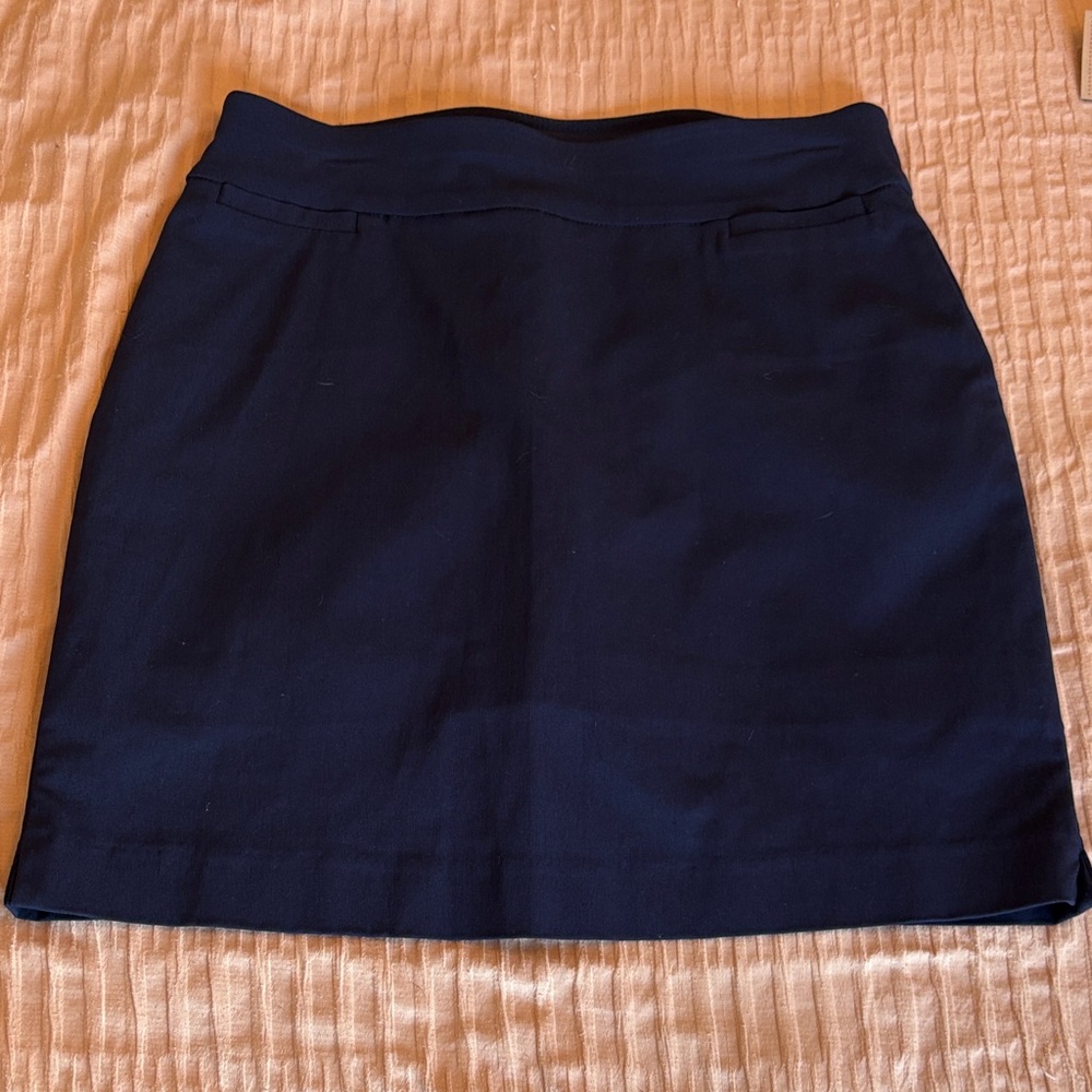 Kim Rogers Navy Mini Skort